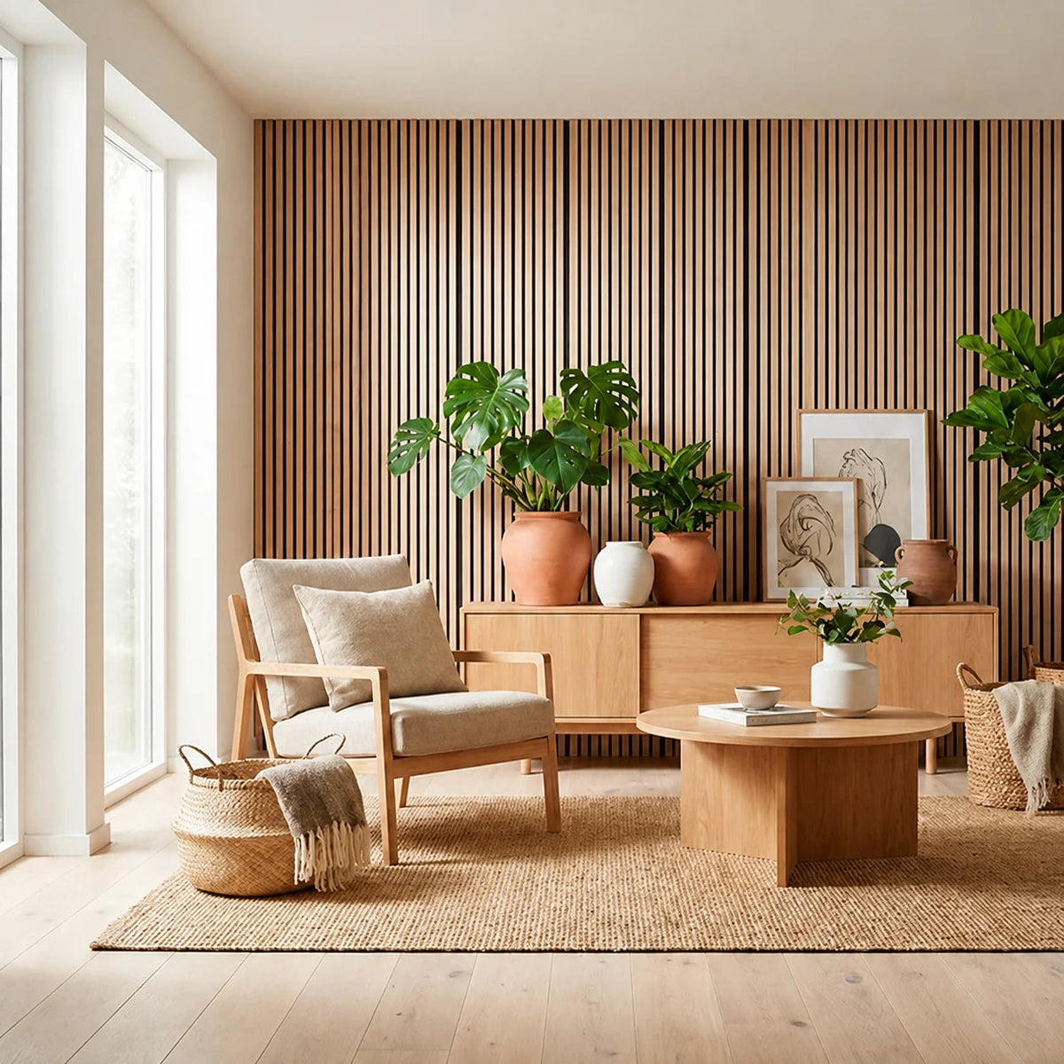 Premium Wood Flex Panel — Transform Your Space in Minutes (2.7m × 1.10m)