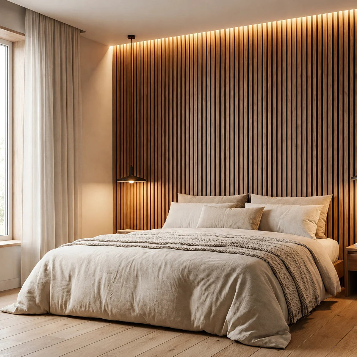 Premium Wood Flex Panel — Transform Your Space in Minutes (2.7m × 1.10m)