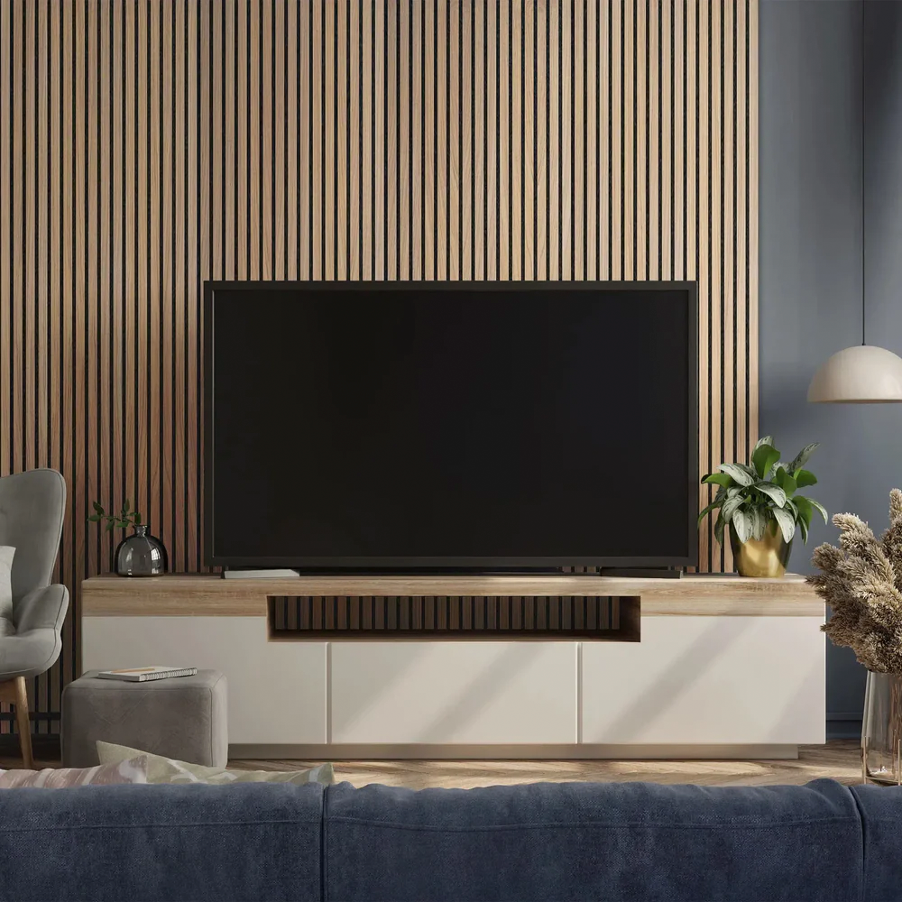 Premium Wood Flex Panel — Transform Your Space in Minutes (2.7m × 1.10m)